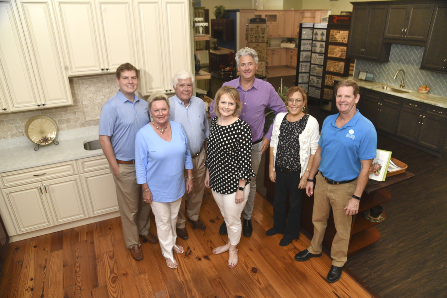Decor2-Wick, from left, Marie, John, Myrick, Mike, Diana and Gene.jpg